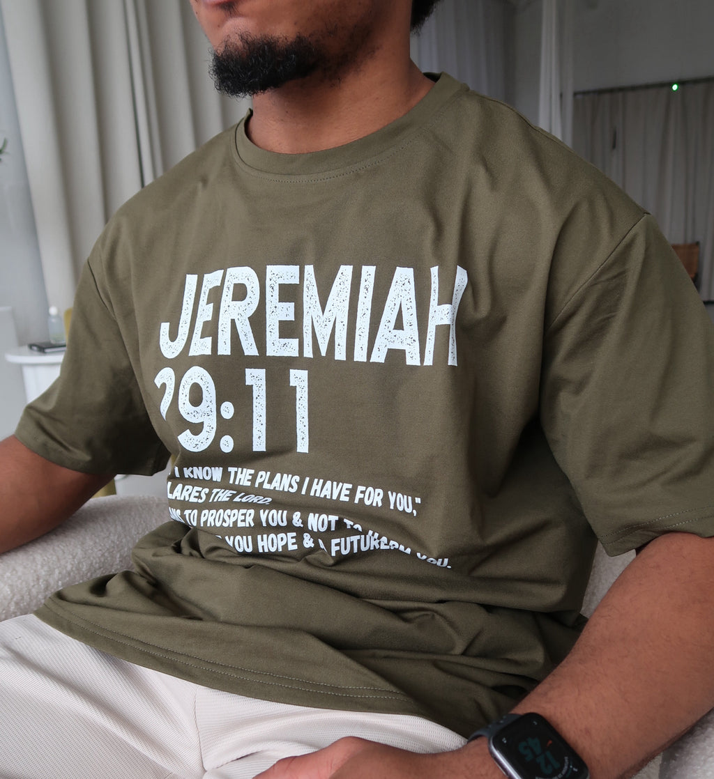 Men’s Casual T-Shirt With Scripture