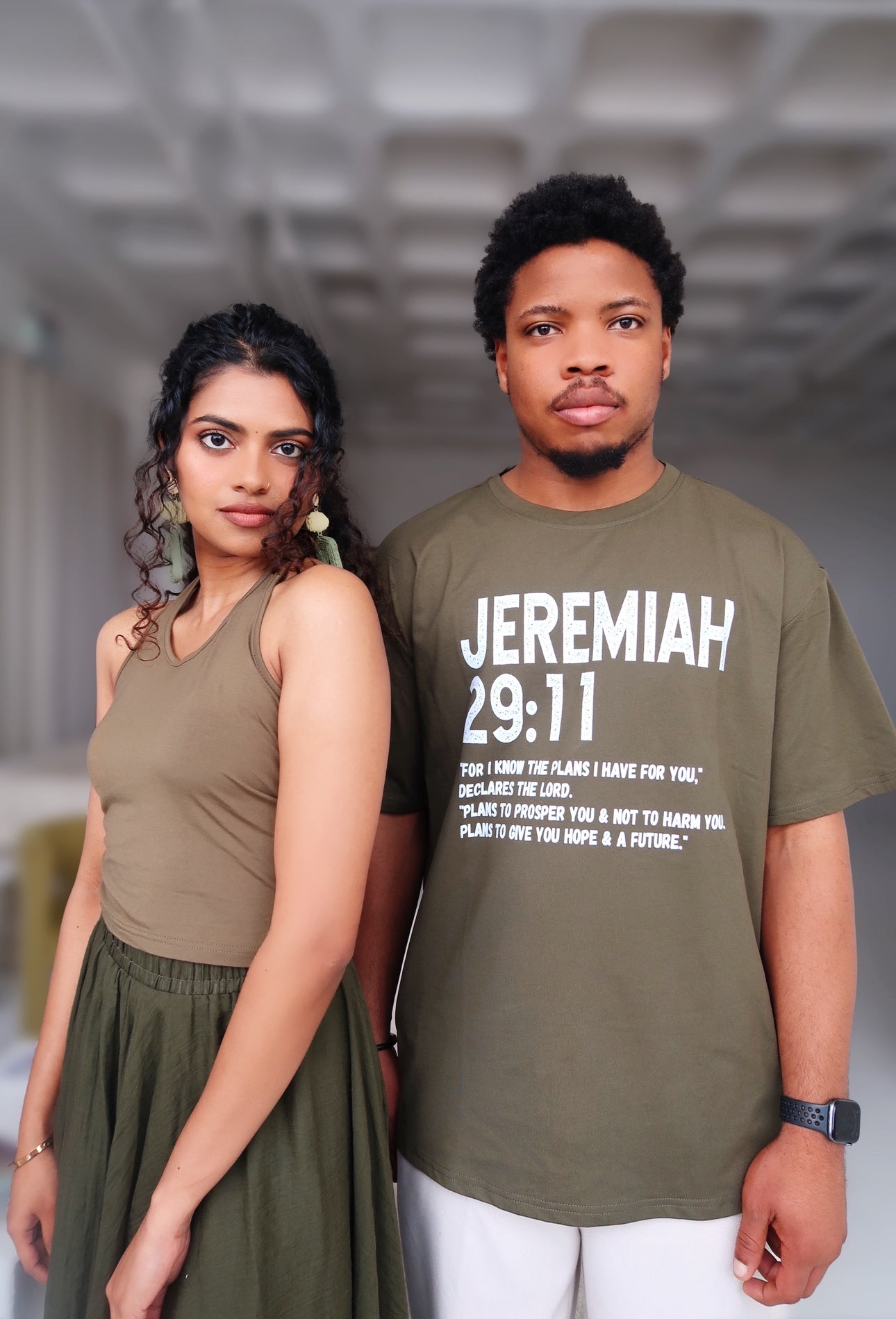Men’s Casual T-Shirt With Scripture