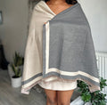 Luxury Scarf Over Shoulder Shawl