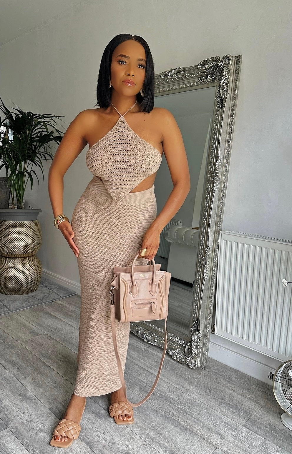 Knitted Midi Skirt