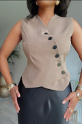 Button Front Waistcoat