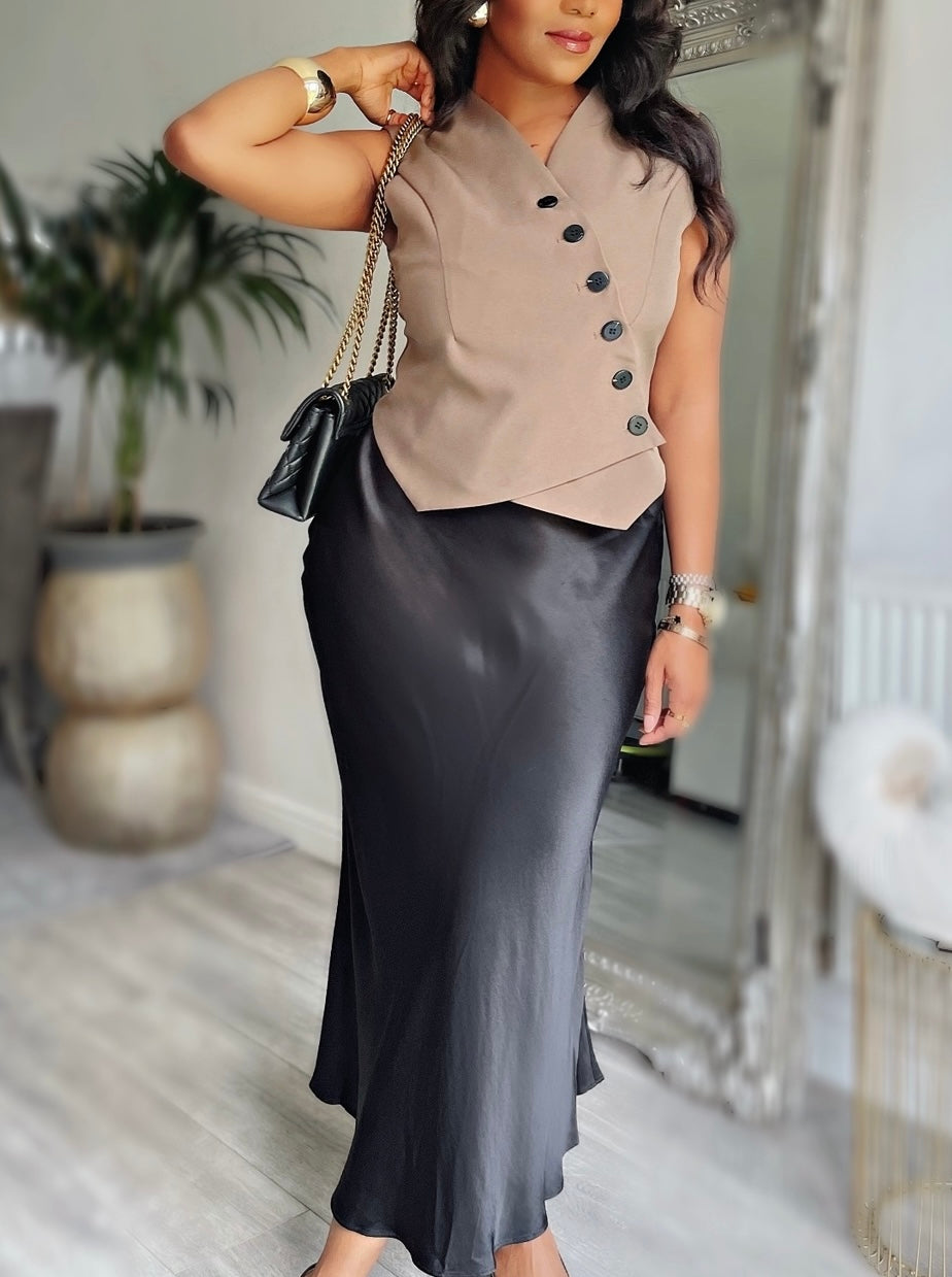 Button Front Waistcoat