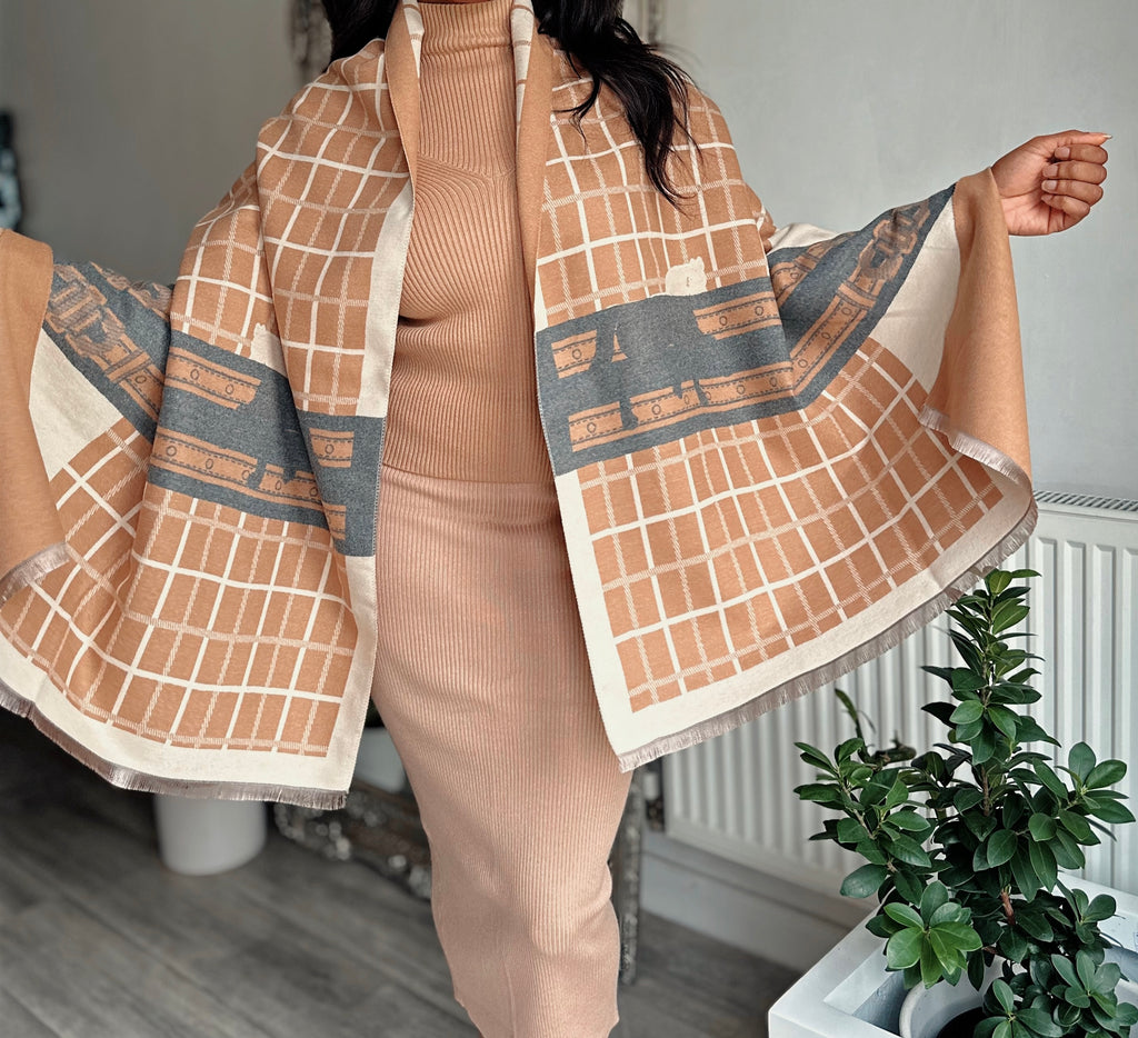 Winter Scarf Blanket Shawl